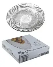 Набір тарілок Pasabahce Marmara 245 мм 6шт скляних 10271