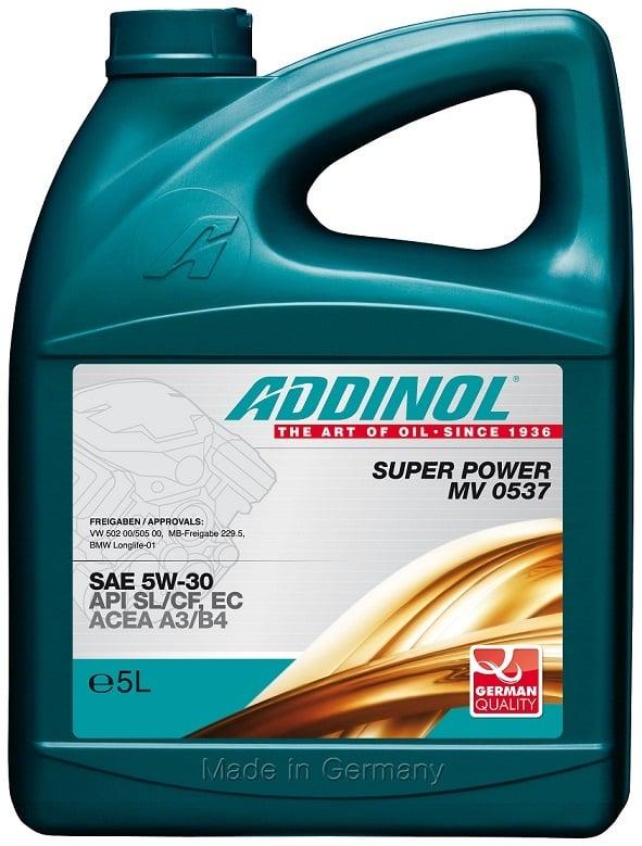 Моторна олива Addinol Super Power MV 0537 5W-30, 5 л 4014766240460, фото 1