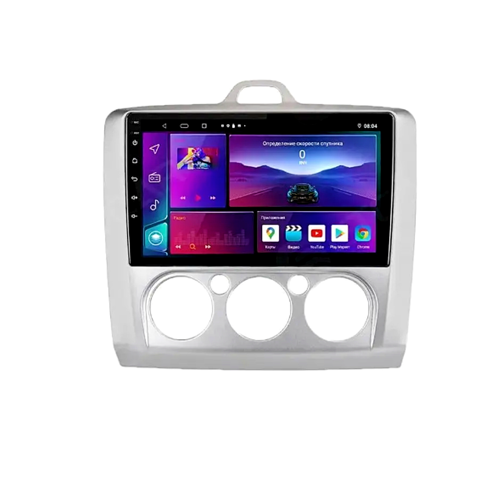 Штатна магнітола андроїд FORD FOCUS-2 1999-2008, Автомагінтола 2 дин 2/32, штатний головний пристрій форд, фото 1