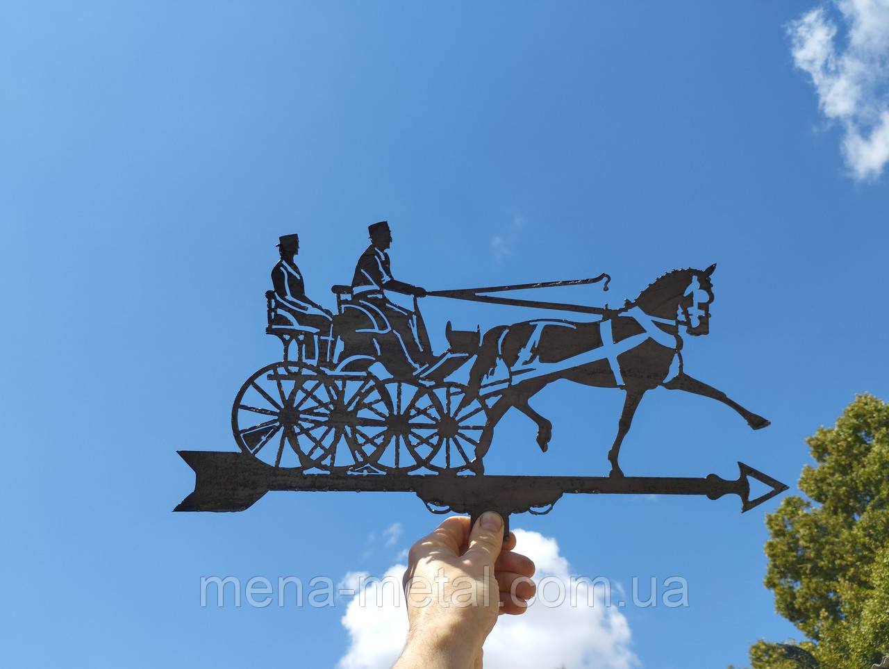Заготовка на флюгер Карета, фото 1