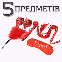 Набор для БДСМ-игры из 5 предметов, Bdsm-атрибутика, бдсм-набор для интимной жизни, БДСМ-аксессуары для пар, Бдсм девайсы