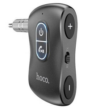 Bluetooth аудіоресивер Hoco E73 Pro (Чорний)
