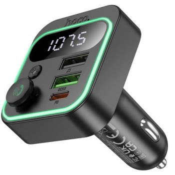 FM Модулятор Hoco E85 (Чорний)