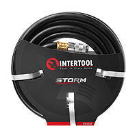 Шланг гумовий для компресора, армований, 20 атм, 8×15 мм, 10 м INTERTOOL PT-1731