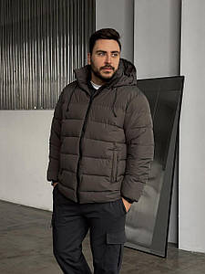 Куртка чоловіча демісезонна Main весна осінь темний хакі