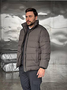 Куртка чоловіча демісезонна Main весна осінь сіра графіт