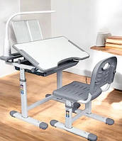 Ергономічний комплект Cubby парта та стілець-трансформери Vanda (+лампа та підставка)