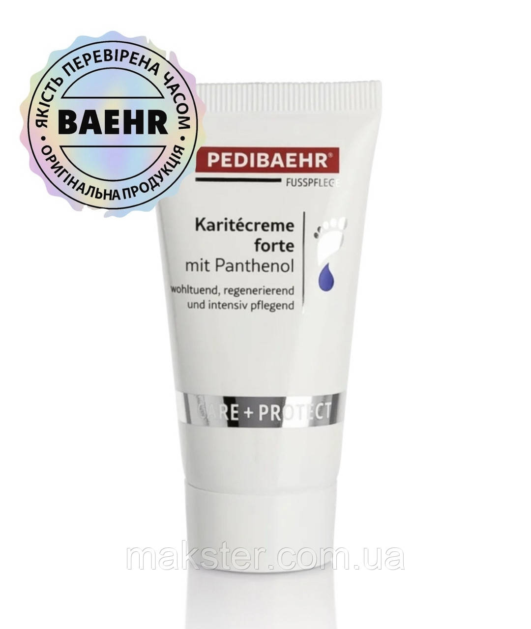 КРЕМ З ПАНТЕНОЛОМ ДЛЯ НІГ 30МЛ (KARITECREME FORTE), PEDIBAEHR