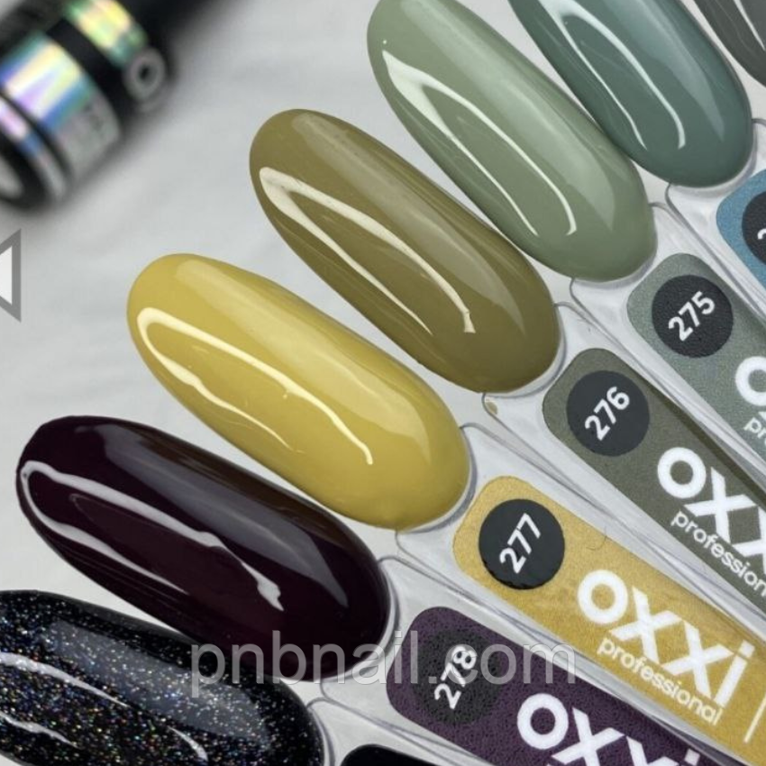 Гель-лак OXXI Professional №277 гірчичний, 10 мл