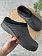 Сабо утепленні чоловічі чорні EVA калоші без задника чорного кольору ева 41-46 галоші теплі зимові з піни - фото 10 - id-p2732684457