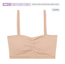 Топік для дівчинки бежевий TM Baykar, Туреччина оптом. Розмір 7 (170-176 см)