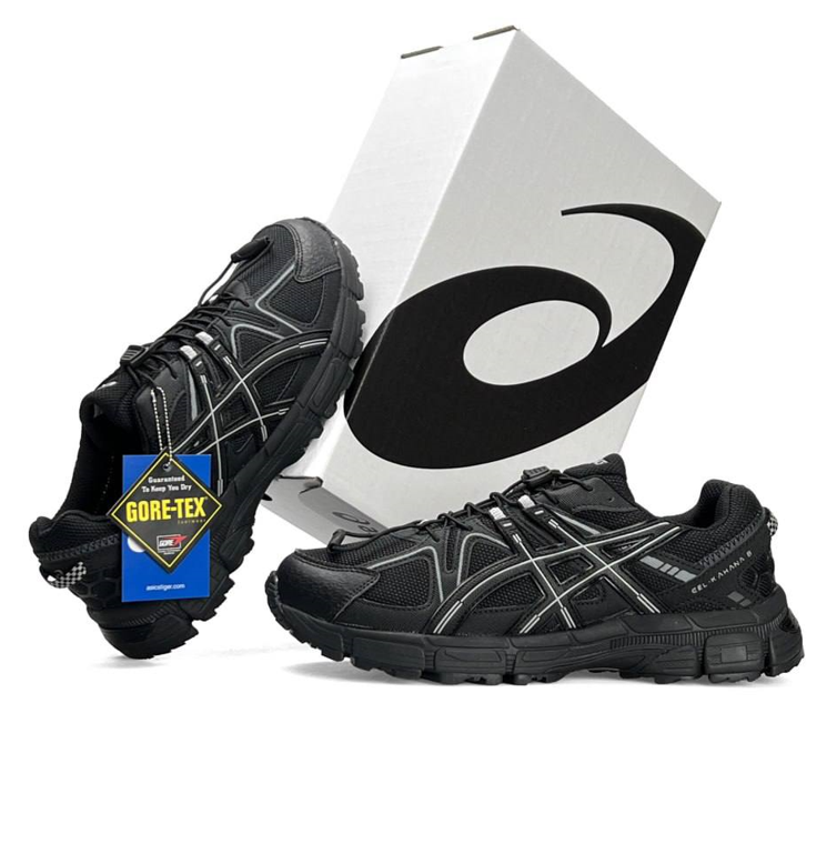 Чоловічі термо кросівки Asics Gel-Kahana 8 Gore-Tex Termo Асікс Кахана Гортекс чорні теплі осінь євро зима, фото 1