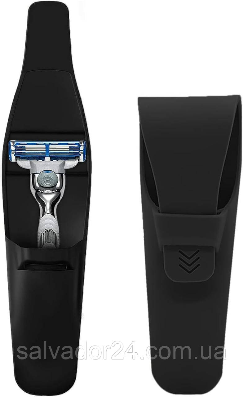 Чохол для станку для гоління чорного кольору, фото 1