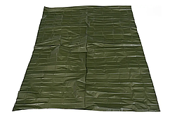 Універсальна ковдра термофольга рятувальна 130x210 см — ізотермічна армійська термоодеяло, фото 3