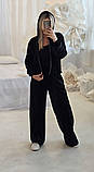 Костюм спортивний велюровий в стилі оверсайз 9852, фото 8