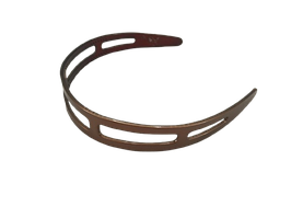 Обруч для волосся коричневий глянсовий (Франція) 0028 розпродажу
