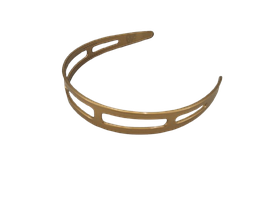Обруч для волосся золотистий глянсовий (Франція) 0033 розпродажу