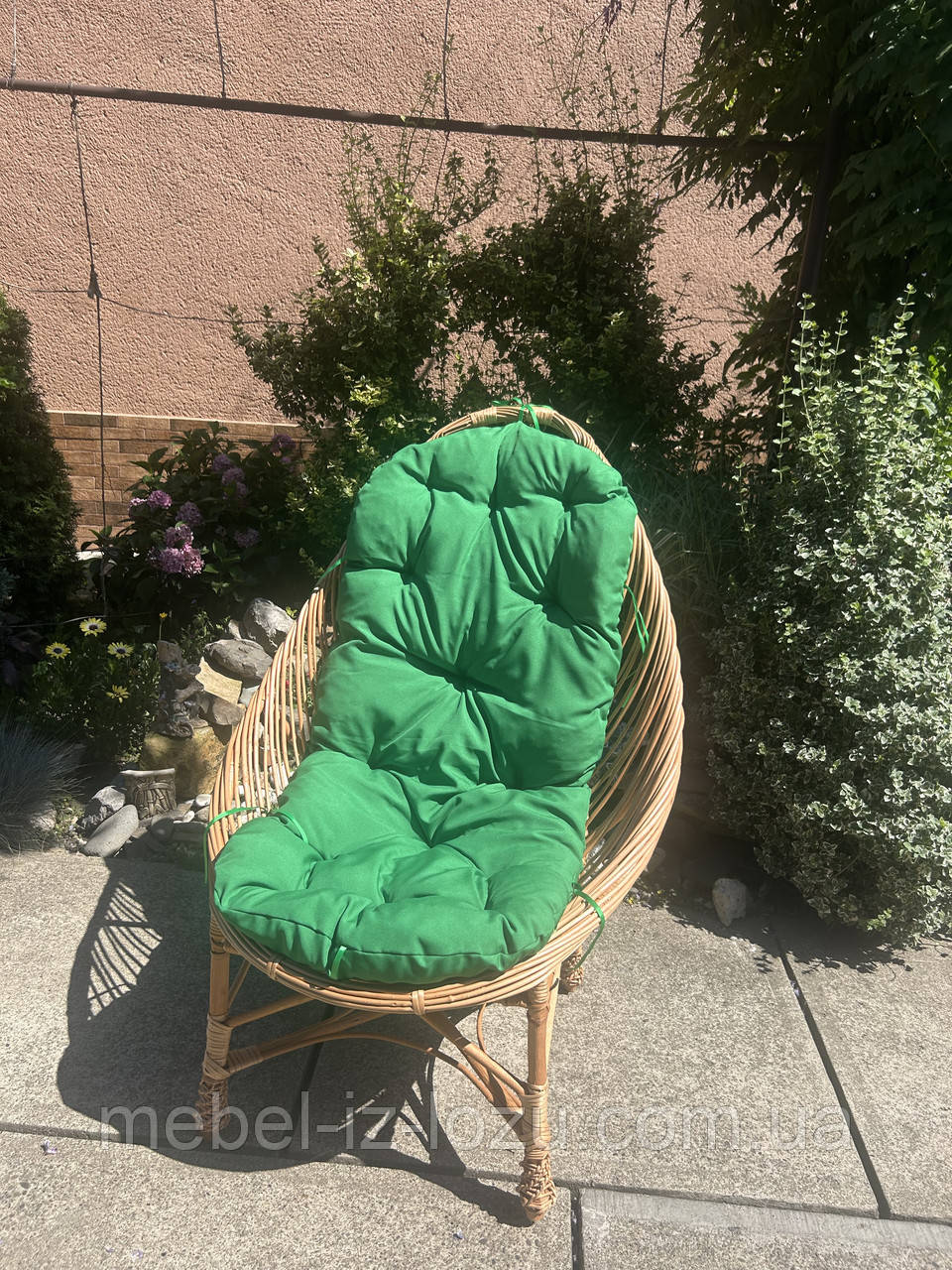 Крісло для "Відпочинкове" з подушкою "зелена трава", фото 1