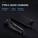 Електробритва Xiaomi Enchen BlackStone-C, вологе та сухе гоління, фото 5