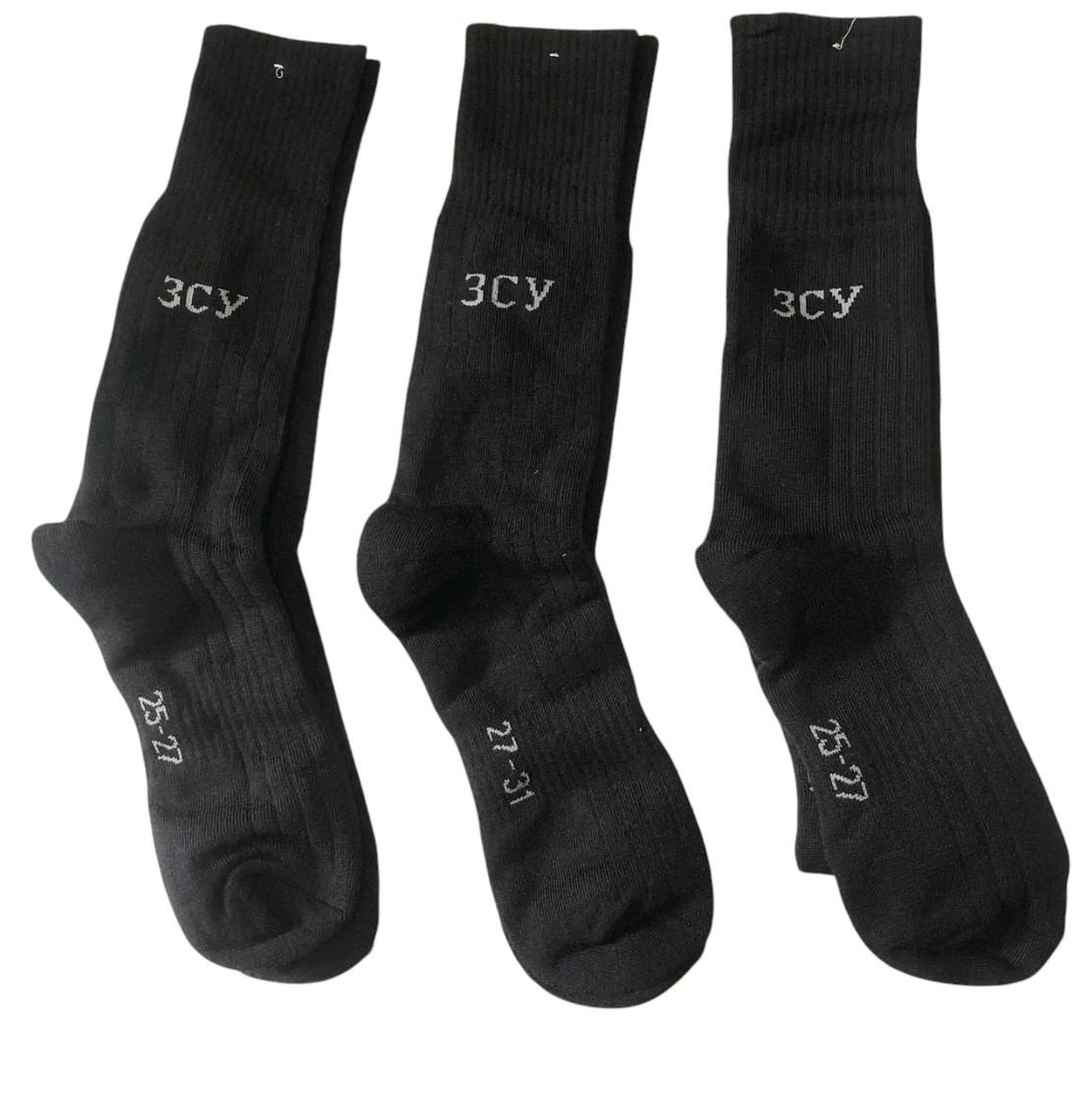 Комплект зимових трекінгових шкарпеток ШЗ (10 пар, чорні) — армійські шкарпетки для ЗСУ, полювання, риболовлі та туризму