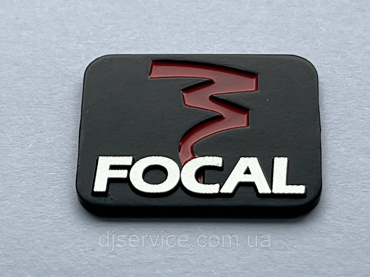 Шильдик 20x25mm (metall) на сітку колонки FOCAL, фото 1