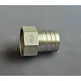 Штуцер шланговий нержавіючий DN50 (2") внутрішня різьба, н/ж сталь AISI304, ялинка 50.8 мм, Class 150, фото 3