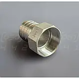 Штуцер шланговий нержавіючий DN50 (2") внутрішня різьба, н/ж сталь AISI304, ялинка 50.8 мм, Class 150, фото 10