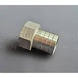 Штуцер шланговий нержавіючий DN50 (2") внутрішня різьба, н/ж сталь AISI304, ялинка 50.8 мм, Class 150, фото 4