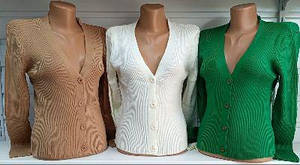 Кардіган жіночий однотонний розмір універсальний 42-46 різні кольори