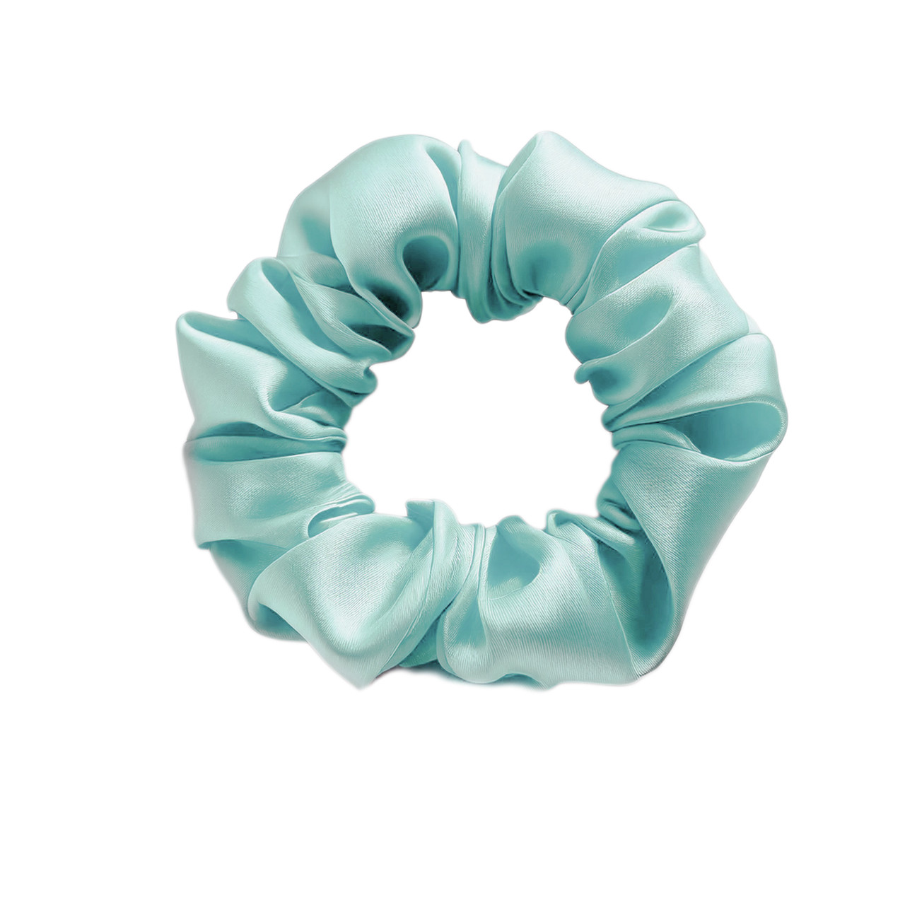 Резинка для волосся шовк м'ята
