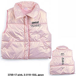 Рожевий жилет для дівчаток "Фабричний Китай" Розміри: 6,7, 8, 10 років (18113-3)