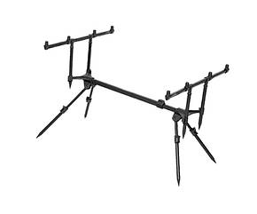 Род-под CARP PRO Tork на 4 вудилища Black Telescope 4 ніжки