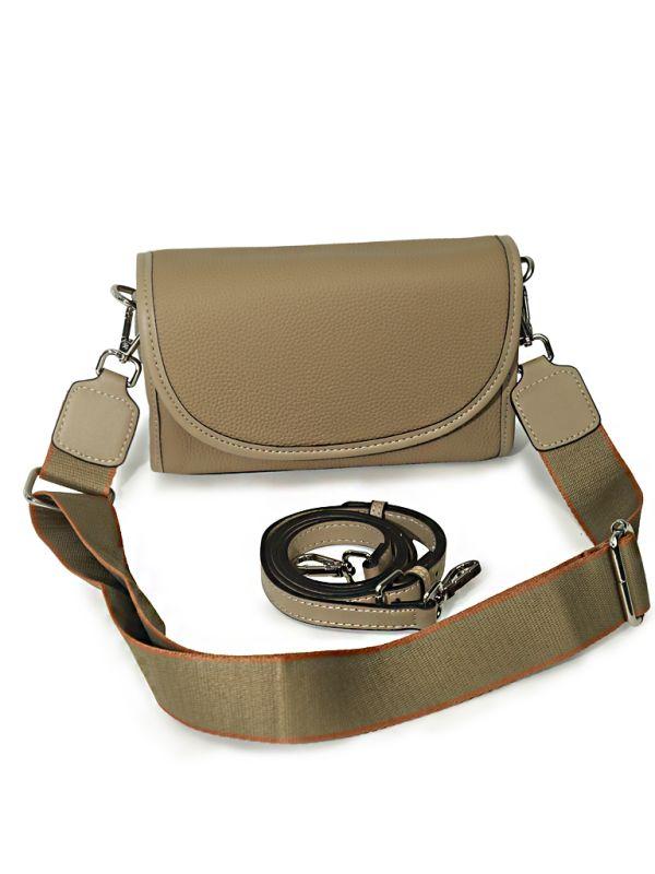 Жіноча шкіряна сумка 181-99129 Grey.Купити жіночі сумки гуртом і в роздріб із натуральної шкіри в Україні