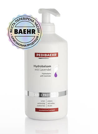 ГІДРОБАЛЬЗАМ ДЛЯ СУХОЇ ШКІРИ НІГ З ОЛІЄМ ЛАВАНДИ 500 МЛ, PEDIBAEHR, фото 1