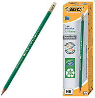 Олівець простий "BIC" Evolution HB з гумкою, 655, 8803323/924