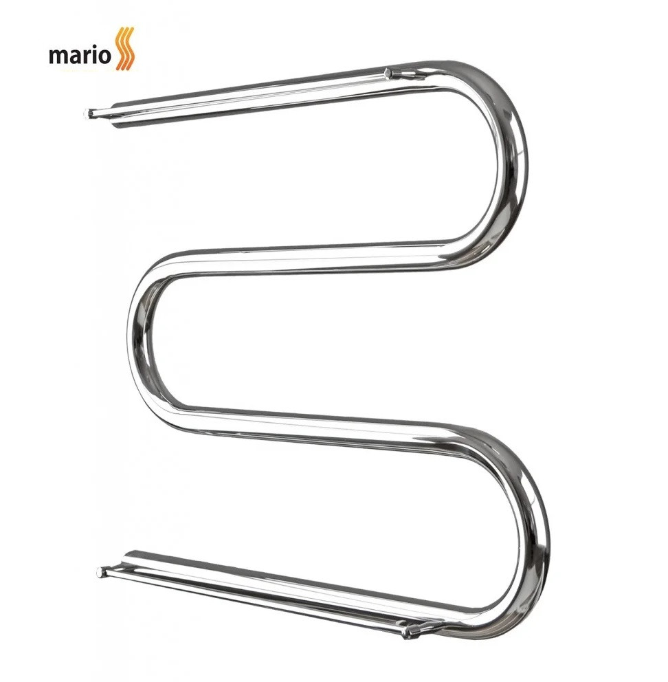 Рушникосушарка водяна MARIO Змійка ∅30 530х500/5000 х 500 з полицею