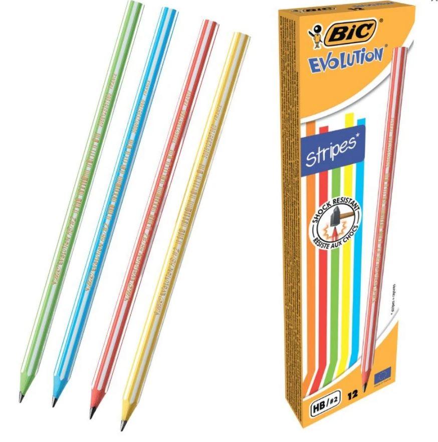 Олівець простий "BIC" Evolution HB без гумки, 646, 918487/312, фото 1