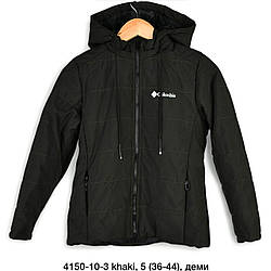 Вітровка з капюшоном для підлітка темно-зеленого кольору Розміри: 9,10,11,12,13 років (18116-3)