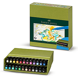 Набір капілярних ручок-пензликів Faber-Castell Pitt Artist Pen Brush Studio Box, 24 кольори, 167191