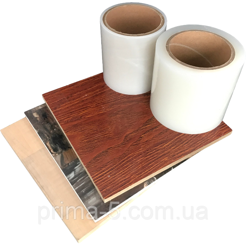 Захисні плівки для меблевих фасадів та МДФ 50мкм, фото 1