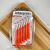 Щітка міжзубна INTERPROX PLUS 2G SUPER MICRO, 0.9 мм, 6 шт.