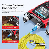 NF917 вимірювач оптичної потужності NOYAFA 2 в 1, VFL, OPM, FC/SC/ST, фото 4