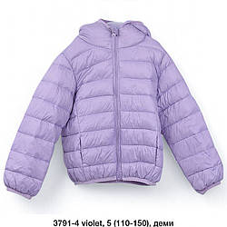 Демісезонна куртка для дівчинки "Фабричний Китай" Розміри: 6,7, 8,9,10 років (18121-2)