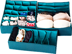 Комплект органайзерів з 3 шт