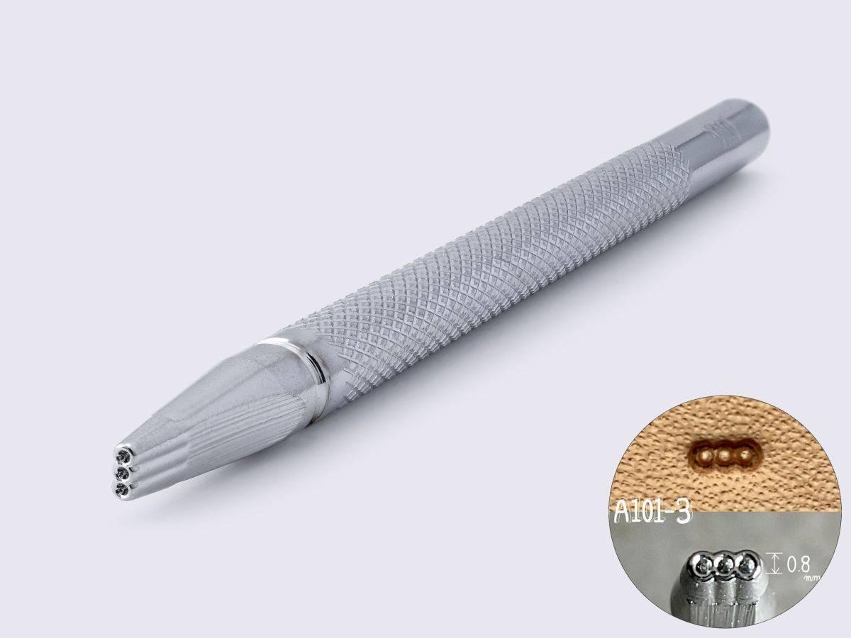 OKA-A101-3 0.8 мм Штамп для тиснення по шкірі, фото 1