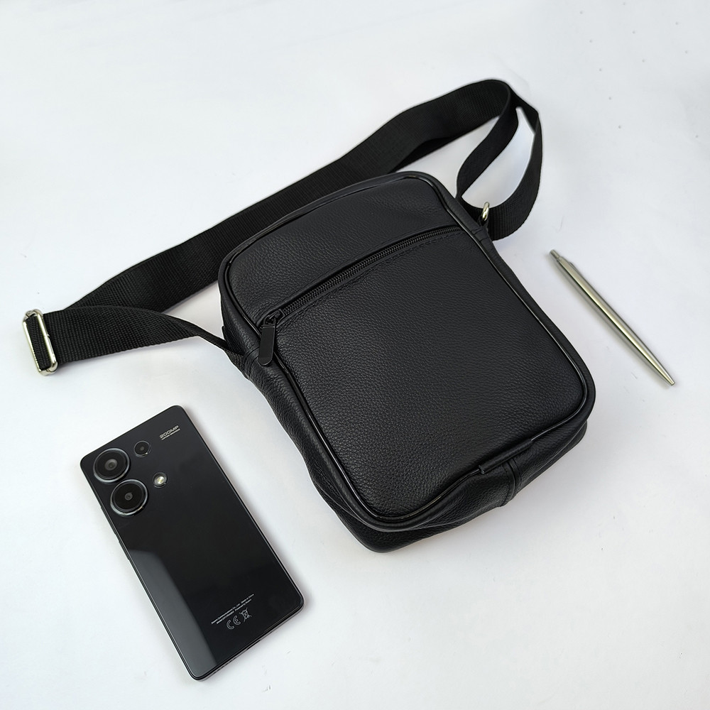 Практична чоловіча сумка барсетка, Сумка через плече кежуал чоловіча для документів зручна QE-63, фото 1