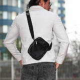 Практична чоловіча сумка барсетка, Сумка через плече кежуал чоловіча для документів зручна QE-63, фото 10