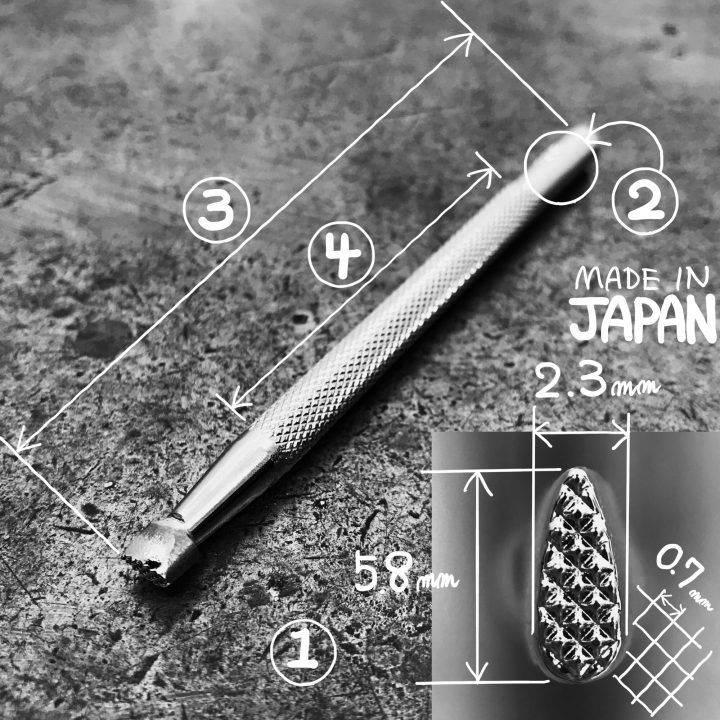 OKA-A104 Штамп для тиснення по шкірі, фото 1