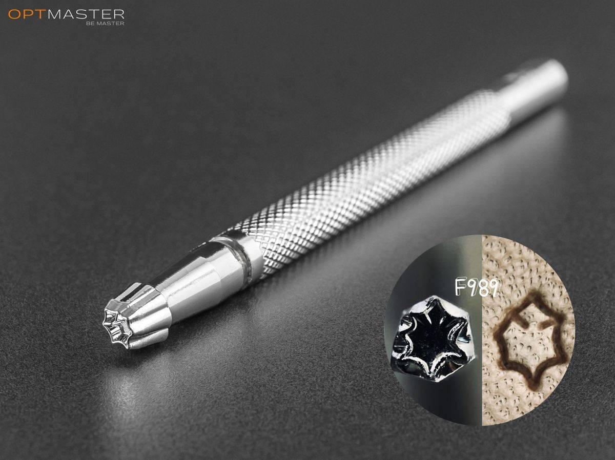 OKA-F989 Штамп для тиснення по шкірі, фото 1