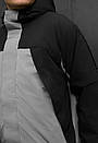 Чорно-сіра куртка демісезонна Staff skay gray & black, фото 7